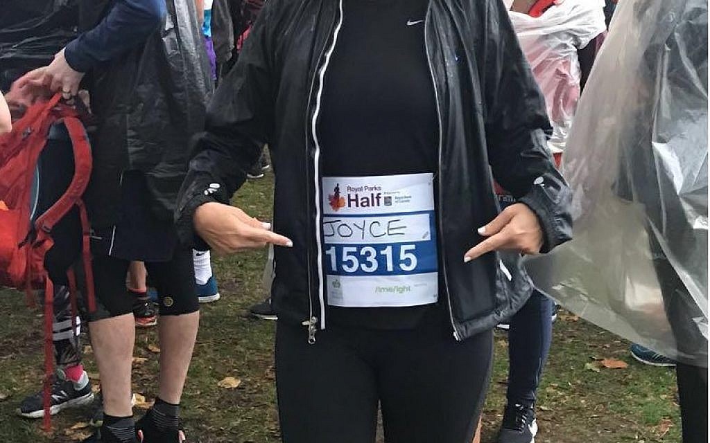 Joyce Misrahi was one of two runners for Chai
