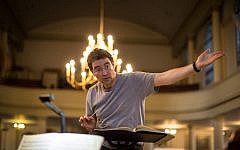 Choir rehearsal at St. John's Wood Church in London Choir rehearsal at St. John's Wood Church in London