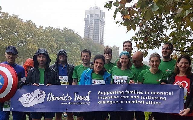 Runners who took part to raise money for Donnie's Fund