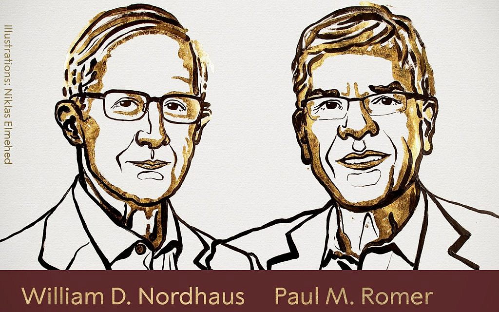 William Nordhaus (left)