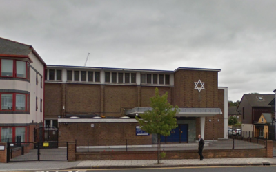 Ilford United Synagogue (Screenshot from Google Maps)