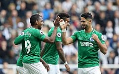 Beram Kayal (right) celebrates scoring a winning goal against Newcastle Beram Kayal (right) celebrates scoring a winning goal against Newcastle