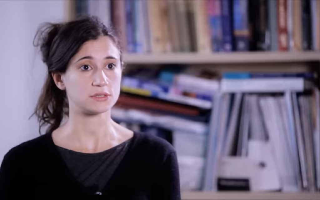 Karolin Hijazi. (Screenshot from YouTube)