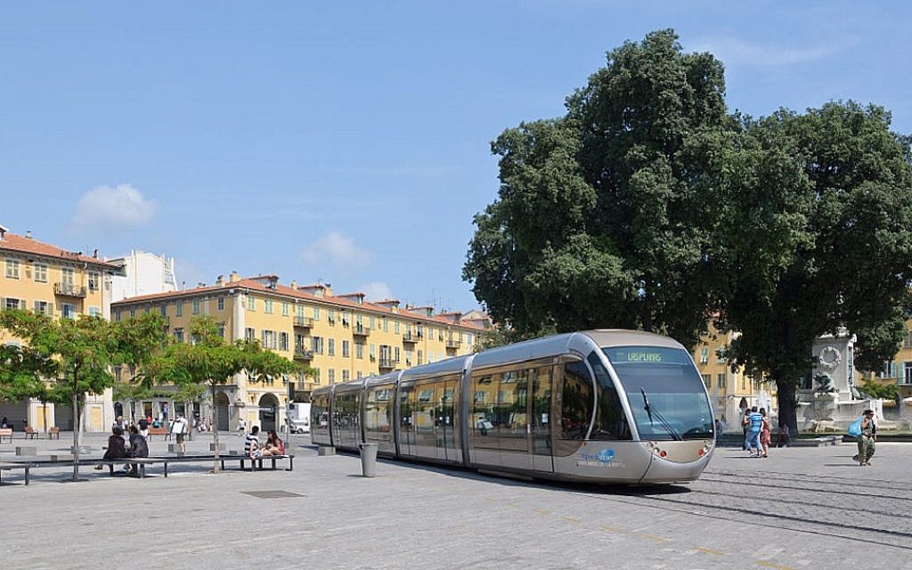 The Place Garibaldi in Nice