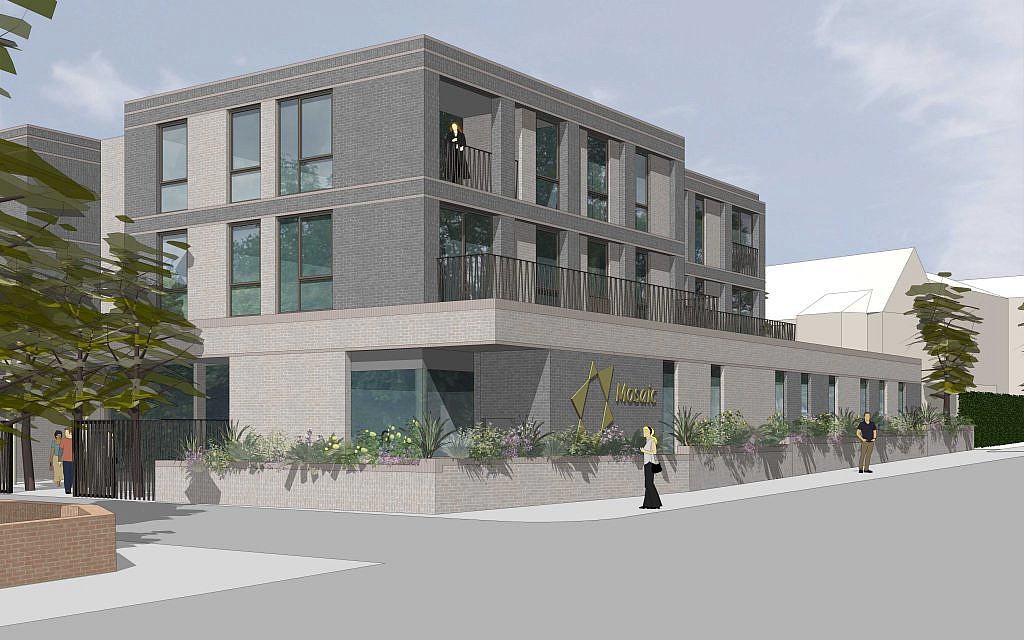 Proposed Stanmore shul for the new Mosiac community