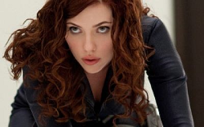 Scarlett Johansson as Natasha Romanoff in Iron Man 2