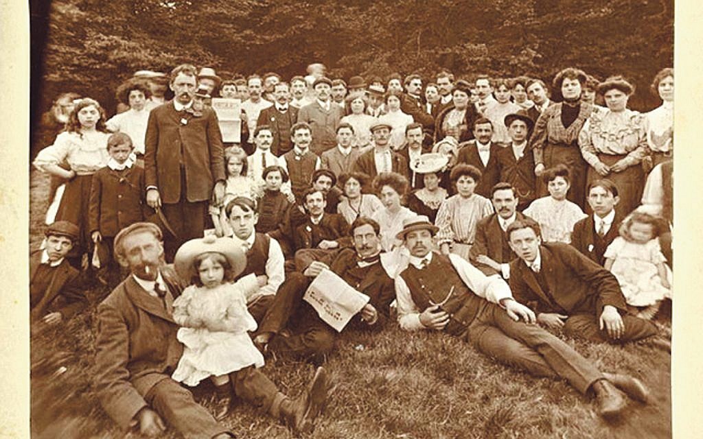 From the YIVO archive: Jewish socialists at a picnic around 1902