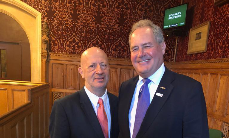 L-R: Edwin Shuker and Bob Blackman
