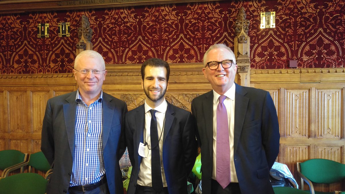L-R: John Cryer MP, Joel Salmon and Ian Austin MP