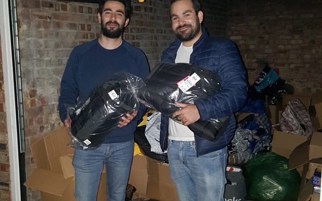 Josh Adley (left) co-founder of Linkey, with Andrew Charles, Linkey team member
