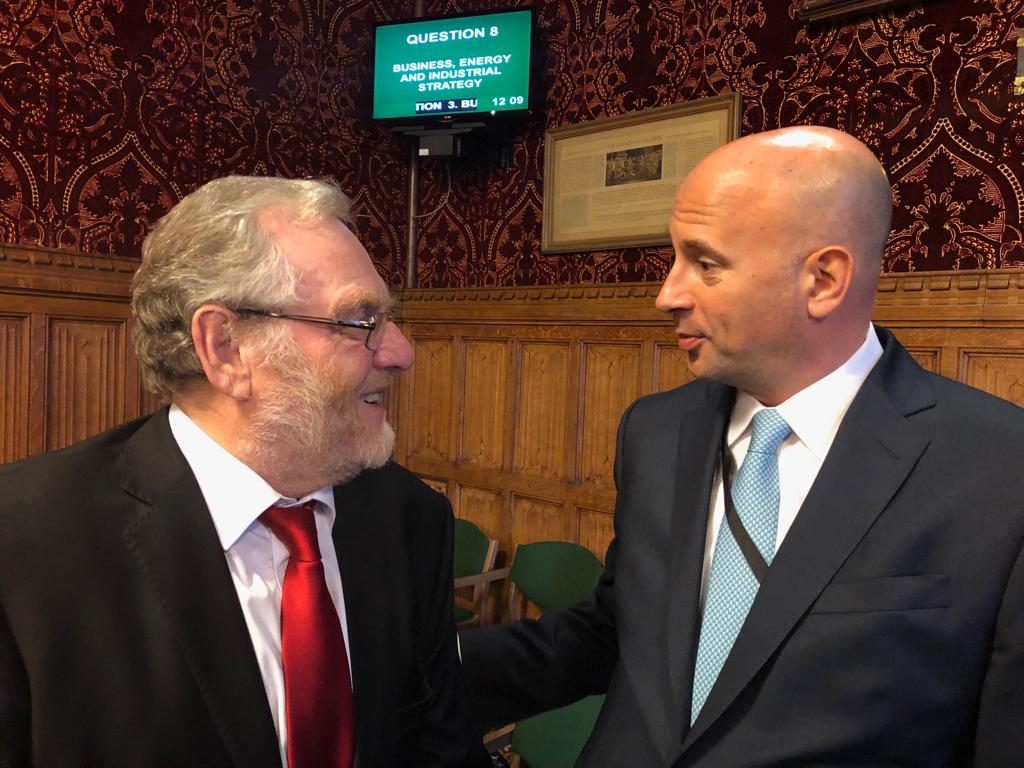L-R: John Spellar and Edwin Shuker