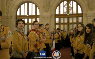French Jewish scouts. Source: CRIF website