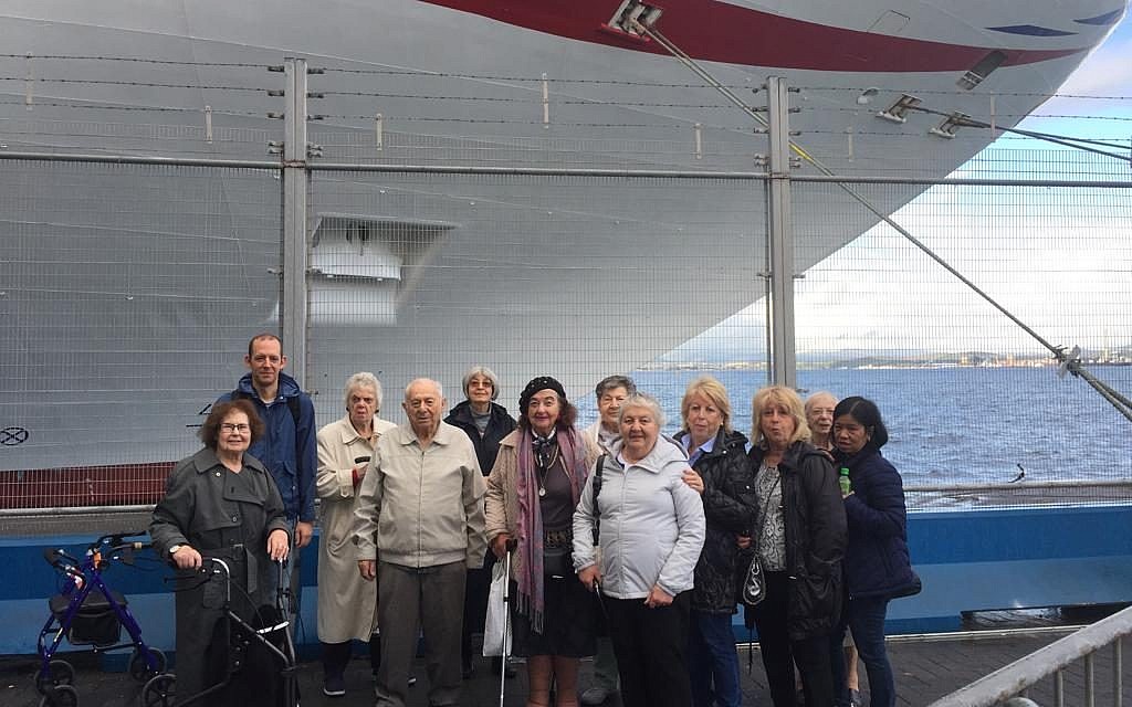The AJR group visiting Gibraltar