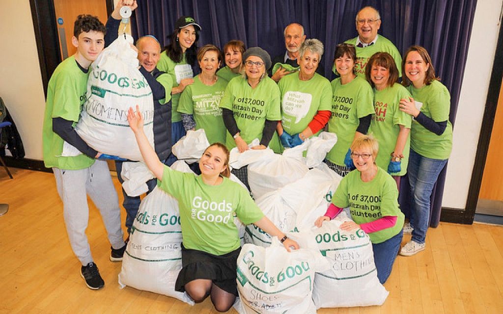 Goods for Good Collection at Bushey Synagogue
