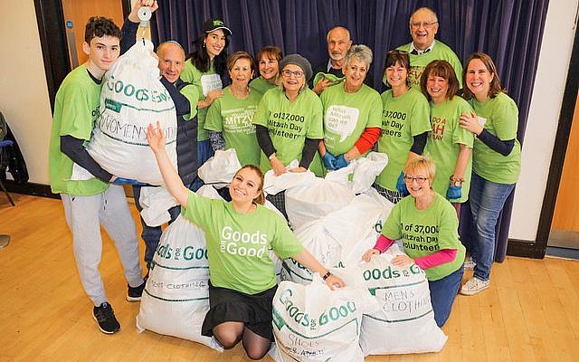 Goods for Good Collection at Bushey Synagogue