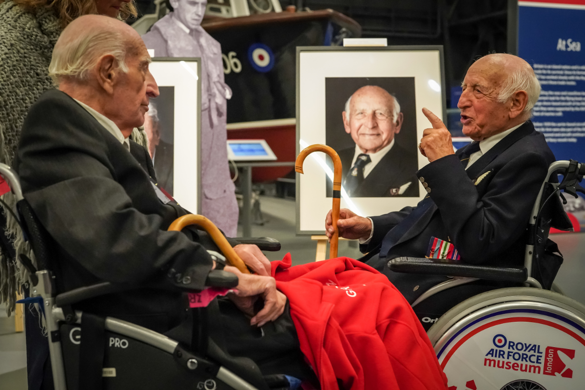 Hidden Heroes at the RAF Museum in London. Photo date: Thursday, November 15, 2018. Photo: Richard Gray