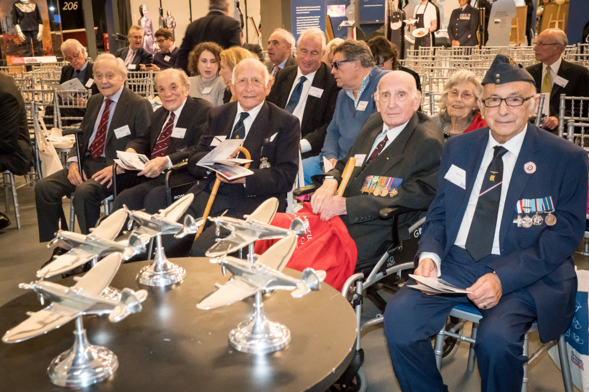 Hidden Heroes at the RAF Museum in London. Photo date: Thursday, November 15, 2018. Photo: Richard Gray