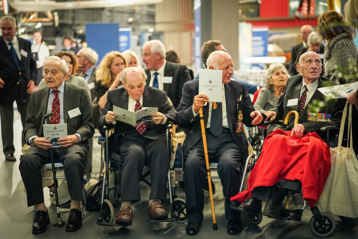 Hidden Heroes at the RAF Museum in London. Photo date: Thursday, November 15, 2018. Photo: Richard Gray