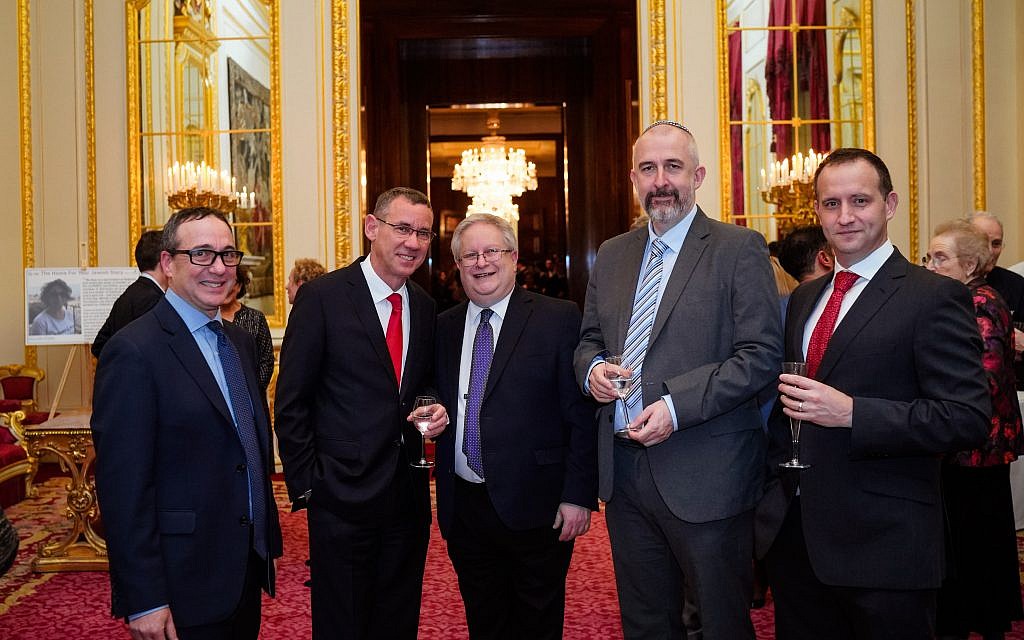 Israeli Ambassador Mark Regev with Liberal rabbis and dignitaries