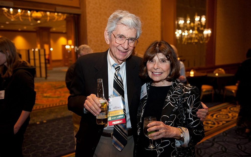 Kurt Salzinger with his wife Deanna Chitayat. Picture: Facebook