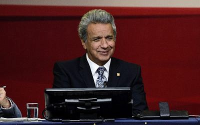 President Lenin Moreno. Credit: Wikimedia Commons - https://www.flickr.com/search/?user_id=50197436%40N08&view_all=1&text=Len%C3%ADn%20Moreno)