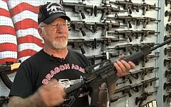 Local shopkeeper Mel Bernstein has offered to donate free rifles to rabbis in Colorado Local shopkeeper Mel Bernstein has offered to donate free rifles to rabbis in Colorado