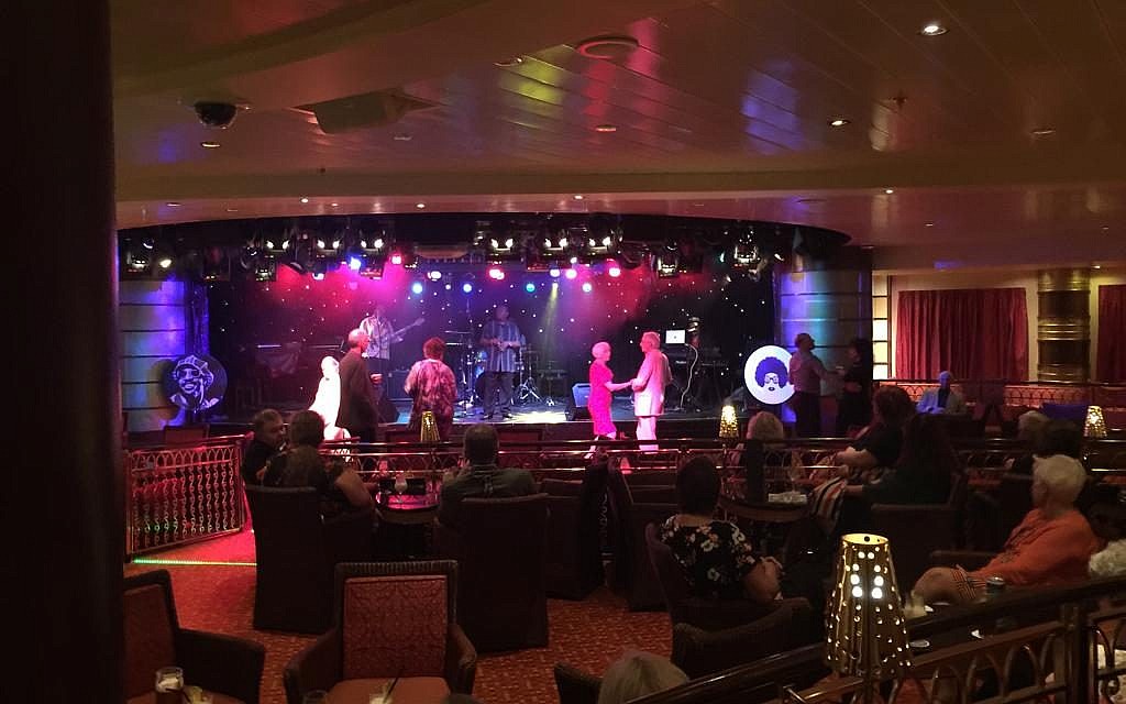 Showtime on board the cruise