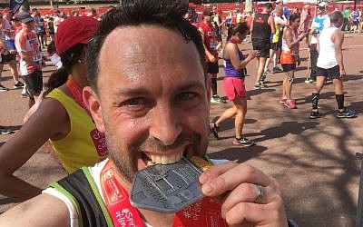 Jewish donor Simeon Barnett, who ran the London Marathon to raise money for the Anthony Nolan charity, is now up for a supporters' award