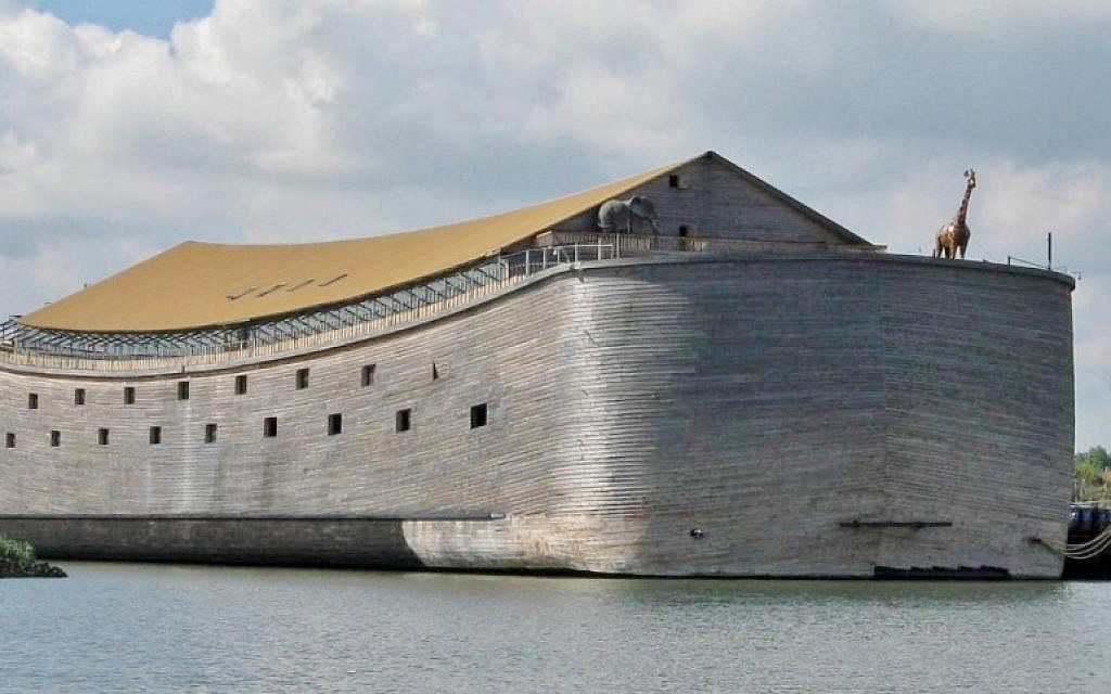 The real-life Noah's Ark in harbour