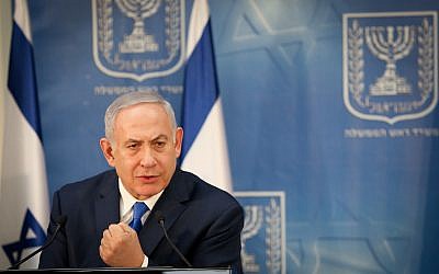 Israeli Prime Minister Benjamin Netanyahu, December 4, 2018. Photo by: JINIPIX