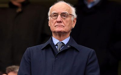 Bruce Buck, Chelsea Chairman. Photo credit: Mike Egerton/PA Wire.