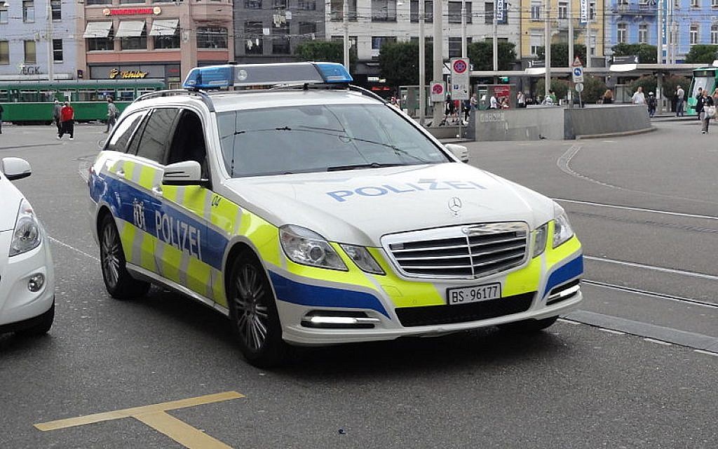 Basel police car. Source: Wikimedia Commons. Credit: Mattes