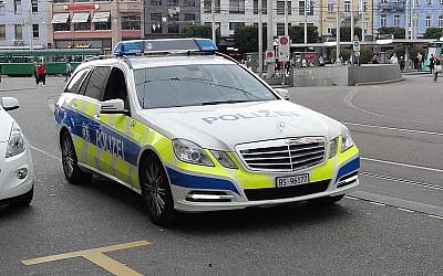 Basel police car. Source: Wikimedia Commons. Credit: Mattes