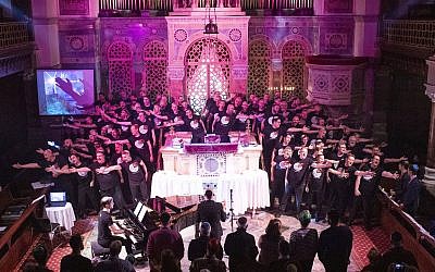World Aids Day concert at West London Synagogue, with Mark Regev,  in partnership with JAT and Israel AIDS Task Force. Photo credit: Elliott Franks