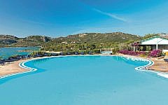 The stunning pool at the Park Hotel Cala Di Lepre The stunning pool at the Park Hotel Cala Di Lepre