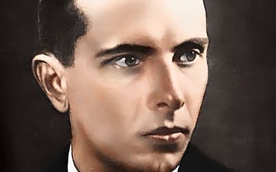 Colourised picture of Stephan Bandera (Author: CC-BY. Source: Wikimedia Commons)