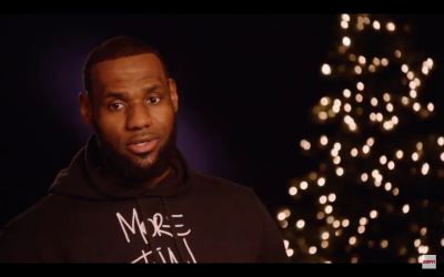 Lebron speaking in an interview with ESPN (screenshot from YouTube)