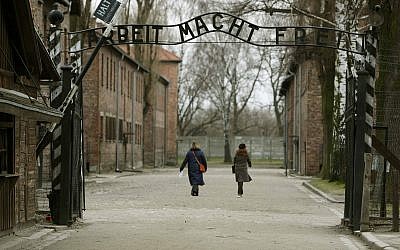 Auschwitz. (Credit: Dave Thompson/PA Wire)