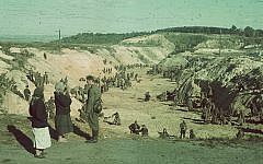 The Babi Yar ravine The Babi Yar ravine
