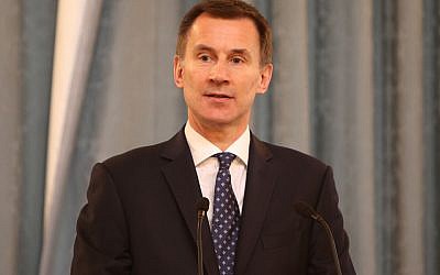 Foreign Secretary Jeremy Hunt at an annual HMD event. Credit: Foreign & Commonwealth Office