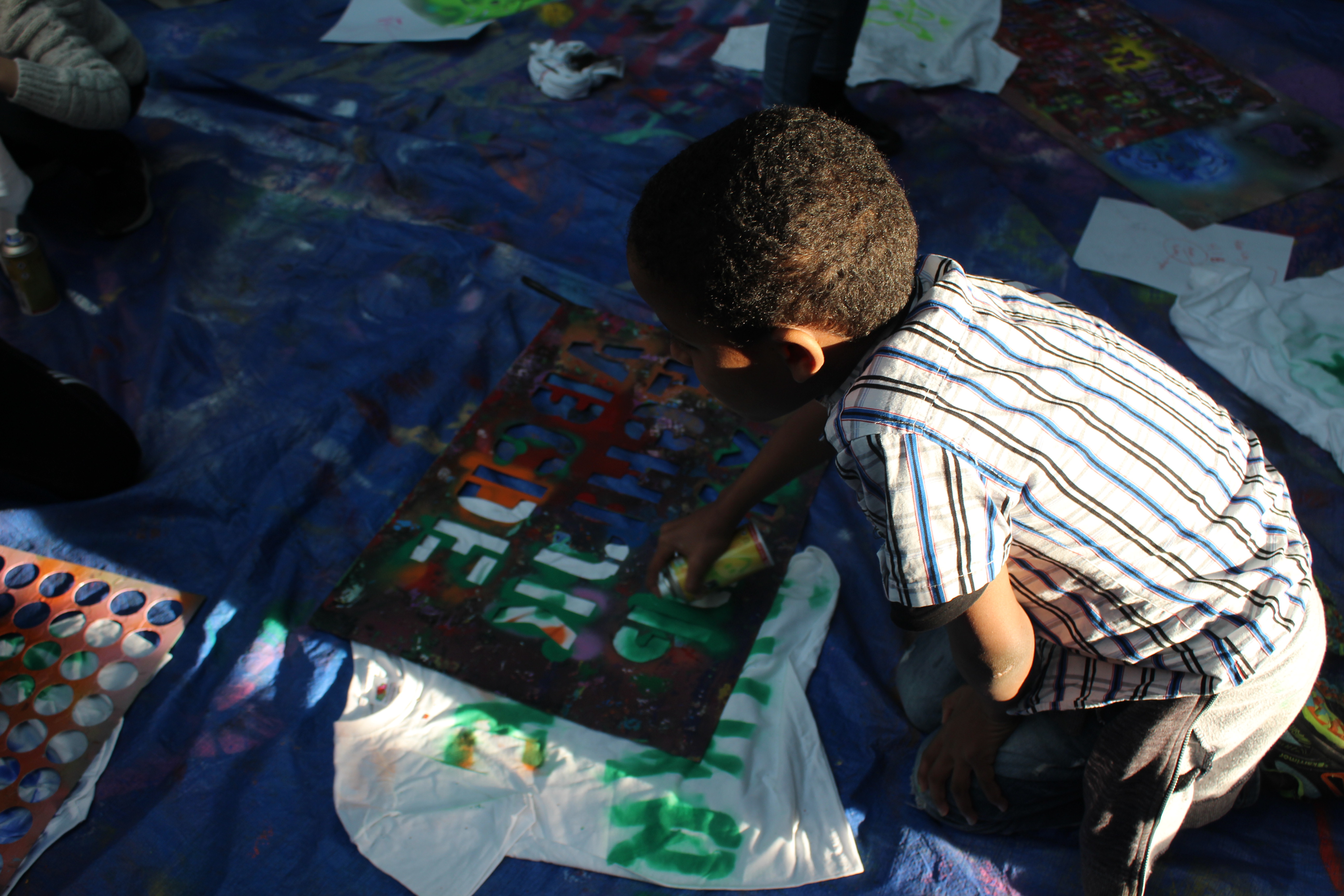 Children who were traumatised by the Grenfell disaster take part in-part a camp run by Jewish activists