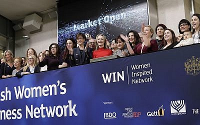 The Jewish Womens Business Network at the market opening of the London Stock Exchange on 22 January 2019