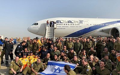 Israeli army troops head to Brazil to help save lives after the dam collapse. (Photos courtesy ZAKA)