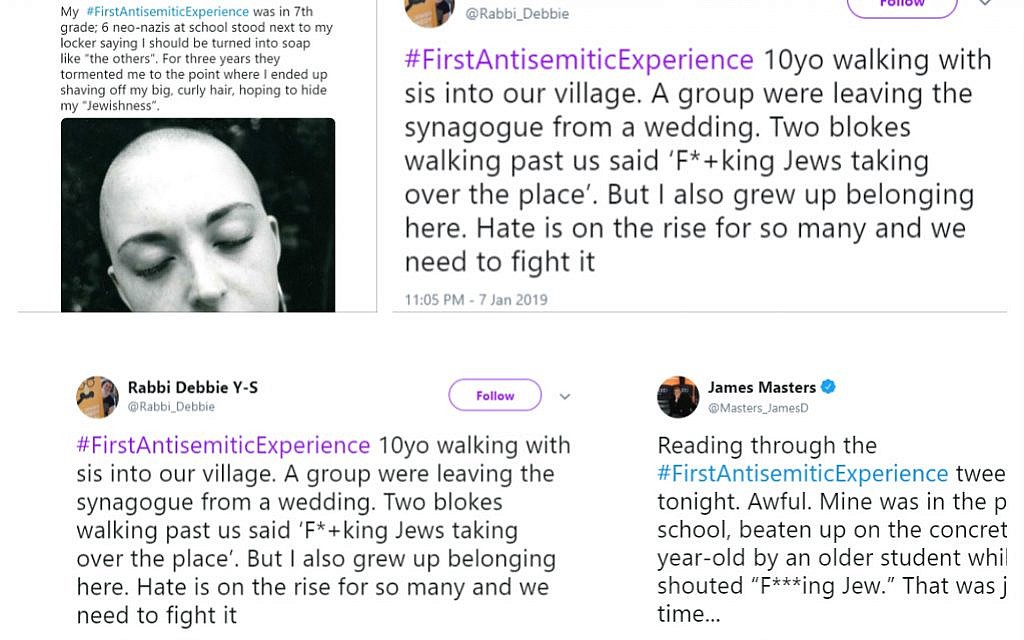 Some of the tweets sent in the hashtag
