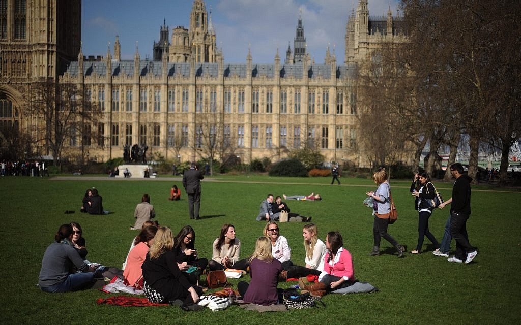 Victoria Tower Gardens in Westminster, London. Photo credit: Anthony Devlin/PA Wire