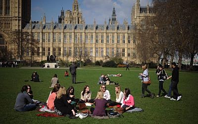 Victoria Tower Gardens in Westminster, London. Photo credit: Anthony Devlin/PA Wire