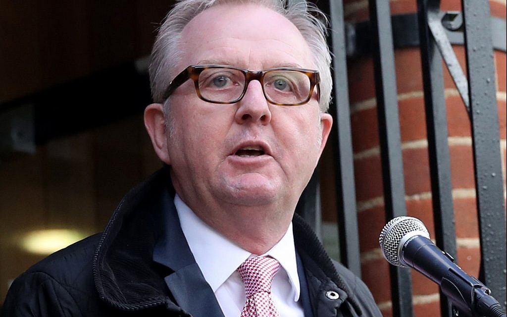 Ian Austin (Photo credit: Simon Cooper/PA Wire via Jewish News)