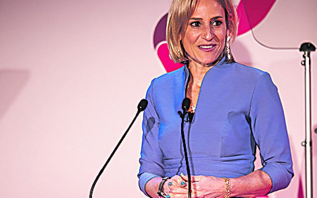 Diners heard BBC News presenter Emily Maitlis  speaks at World Jewish Relief's dinner
