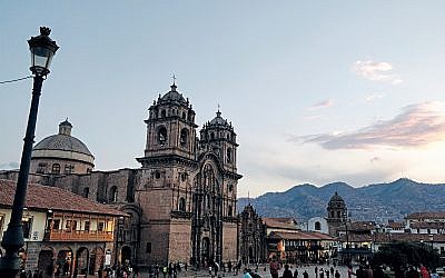 Cusco at dusk 