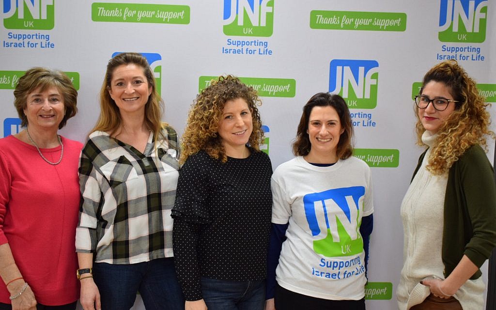 Volunteers help fundraise for JNF UK's Green Sunday initiative.